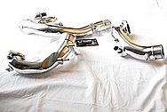 Toyota Supra 2JZ-GTE Turbo Aluminum Piping AFTER Chrome-Like Metal Polishing and Buffing Services
