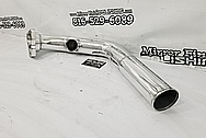 Mazda RX-7 Aluminum Intercooler Piping AFTER Chrome-Like Metal Polishing and Buffing Services - Aluminum Polishing 