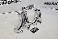 GM Upper Runners / Pipes AFTER Chrome-Like Metal Polishing and Buffing Services - Aluminum Polishing 