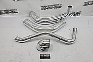 Aluminum Intercooler Pipes AFTER Chrome-Like Metal Polishing and Buffing Services - Aluminum Polishing 