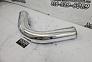 Aluminum Intercooler Pipes AFTER Chrome-Like Metal Polishing and Buffing Services - Aluminum Polishing 