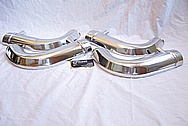 V8 Aluminum Pipes AFTER Chrome-Like Metal Polishing and Buffing Services