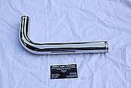 Toyota Supra Upper Radiator Coolant Pipe AFTER Chrome-Like Metal Polishing and Buffing Services