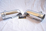 V8 Aluminum Pipes AFTER Chrome-Like Metal Polishing and Buffing Services