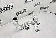 Toyota Supra 2JZ-GTE Custom Aluminum Intercooler Pipe AFTER Chrome-Like Metal Polishing and Buffing Services / Restoration Services - Aluminum Polishing