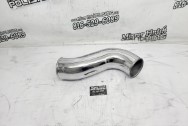Steel RV Charge Pipe AFTER Chrome-Like Metal Polishing - Aluminum Polishing - Pipe Polishing- Steel Polishing Service