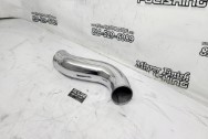 Steel RV Charge Pipe AFTER Chrome-Like Metal Polishing - Aluminum Polishing - Pipe Polishing- Steel Polishing Service