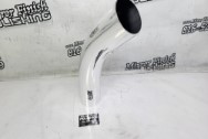Aluminum Boost Charge Pipe AFTER Chrome-Like Metal Polishing - Aluminum Polishing - Pipe Polishing- Aluminum Polishing Service