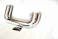 Aluminum Piping AFTER Chrome-Like Metal Polishing and Buffing Services