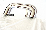 Aluminum Piping AFTER Chrome-Like Metal Polishing and Buffing Services