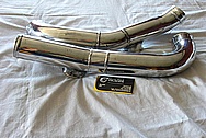 Aluminum Engine Intercooler Pipes BEFORE Chrome-Like Metal Polishing and Buffing Services / Restoration Services