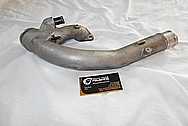 Toyota Supra 2JZ-GTE Stock Twin Turbo Piping BEFORE Chrome-Like Metal Polishing and Buffing Services / Restoration Service