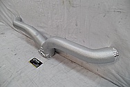 Aluminum Pipe BEFORE Chrome-Like Metal Polishing and Buffing Services / Restoration Service