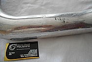 Aluminum Pipe BEFORE Chrome-Like Metal Polishing and Buffing Services / Restoration Service