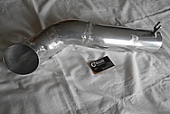 Aluminum Engine Intake Pipe BEFORE Chrome-Like Metal Polishing - Aluminum Polishing 