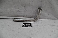 Toyota Supra Aluminum Upper Radiator Pipe BEFORE Chrome-Like Metal Polishing - Aluminum Polishing 