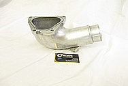 Greddy Aluminum Intercooler Pipe BEFORE Chrome-Like Metal Polishing and Buffing Services