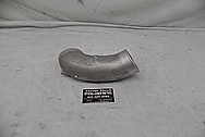 Aluminum Engine Pipe BEFORE Chrome-Like Metal Polishing - Aluminum Polishing Services