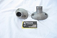 Aluminum V8 Engine Thermostat Housing BEFORE Chrome-Like Metal Polishing and Buffing Services