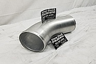 Aluminum Intercooler Pipe BEFORE Chrome-Like Metal Polishing and Buffing Services - Aluminum Polishing