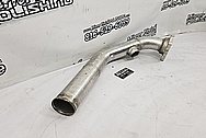 Mazda RX-7 Aluminum Intercooler Piping BEFORE Chrome-Like Metal Polishing and Buffing Services - Aluminum Polishing 