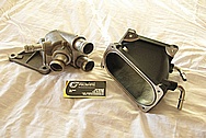 Ford Shelby GT500 Aluminum Piping BEFORE Chrome-Like Metal Polishing and Buffing Services