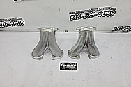 GM Upper Runners / Pipes BEFORE Chrome-Like Metal Polishing and Buffing Services - Aluminum Polishing
