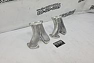 GM Upper Runners / Pipes BEFORE Chrome-Like Metal Polishing and Buffing Services - Aluminum Polishing