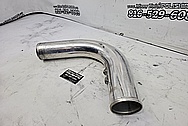 Aluminum Intercooler Pipes BEFORE Chrome-Like Metal Polishing and Buffing Services - Aluminum Polishing 