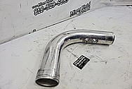 Aluminum Intercooler Pipes BEFORE Chrome-Like Metal Polishing and Buffing Services - Aluminum Polishing 