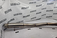 Toyota Supra 2JZ-GTE Titanium 5" Custom Exhaust Sytem BEFORE Chrome-Like Metal Polishing and Buffing Services / Restoration Services - Titanium Polishing