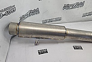 Toyota Supra 2JZ-GTE Titanium 5" Custom Exhaust Sytem BEFORE Chrome-Like Metal Polishing and Buffing Services / Restoration Services - Titanium Polishing