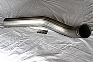 Stainless Steel Exhaust Piping BEFORE Chrome-Like Metal Polishing and Buffing Services / Restoration Services 