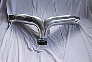 Aluminum Intake Pipe System BEFORE Chrome-Like Metal Polishing and Buffing Services / Restoration Services 