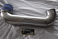 Aluminum Greddy Intercooler Pipes BEFORE Chrome-Like Metal Polishing and Buffing Services / Restoration Services 