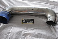 Aluminum Greddy Intercooler Pipes BEFORE Chrome-Like Metal Polishing and Buffing Services / Restoration Services 