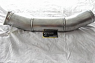 Aluminum Intercooler Piping BEFORE Chrome-Like Metal Polishing and Buffing Services / Restoration Services 
