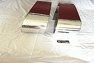 Cast Aluminum Pool Table Corner Pockets, Sides Pockets, Leg Panel and Accessories AFTER Chrome-Like Metal Polishing and Buffing ServicesBuffing Services