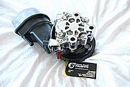 Dodge Hemi 6.1L Engine Aluminum Power Steering Pump AFTER Chrome-Like Metal Polishing and Buffing Services