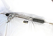 Aluminum Power Steering Rack Assembly / Lines AFTER Chrome-Like Metal Polishing and Buffing Services / Restoration Services