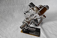 Aluminum Power Steering Pump AFTER Chrome-Like Metal Polishing and Buffing Services / Restoration Services