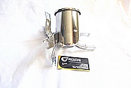 1993-1998 Toyota Supra 2JZ-GTE Aluminum Power Steering Reservoir AFTER Chrome-Like Metal Polishing and Buffing Services