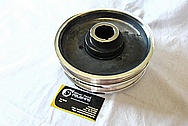 ATI Steel Damper Pulley AFTER Chrome-Like Metal Polishing and Buffing Services / Restoration Services