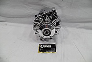 Aluminum V8 Engine Alternator Pulley AFTER Chrome-Like Metal Polishing and Buffing Services / Restoration Services