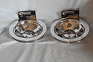 Aluminum V8 Engine Pulleys AFTER Chrome-Like Metal Polishing and Buffing Services / Restoration Services