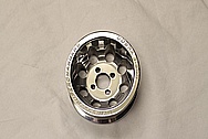 Ford Mustang V8 Whipple Supercharger Aluminum Pulley AFTER Chrome-Like Metal Polishing and Buffing Services