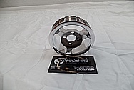 Whipple Aluminum Supercharger Pulley AFTER Chrome-Like Metal Polishing and Buffing Services / Restoration Services