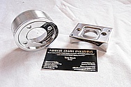 Racing Aluminum Pulley AFTER Chrome-Like Metal Polishing and Buffing Services