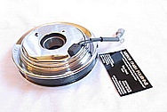 Toyota Supra AC Compressor Pulley AFTER Chrome-Like Metal Polishing and Buffing Services