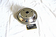 Steel Pulley AFTER Chrome-Like Metal Polishing and Buffing Services